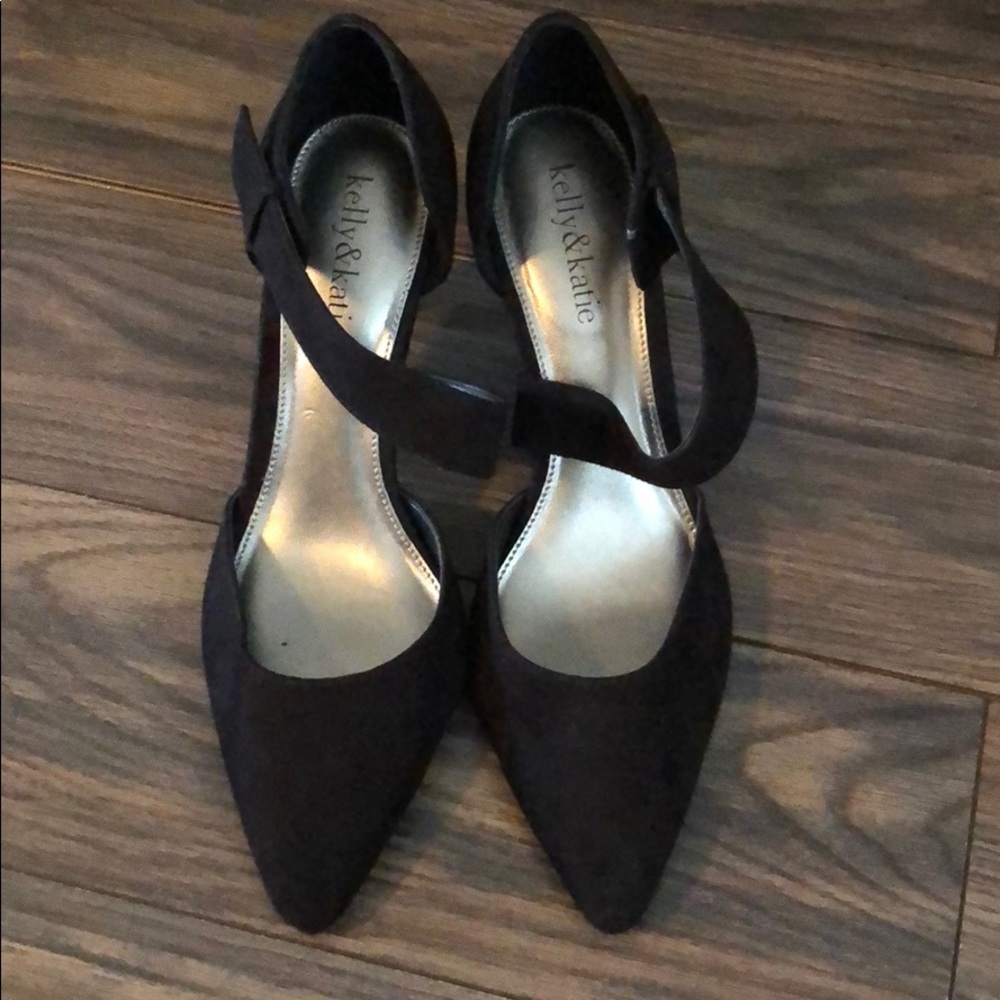 Kelly & Katie suede heels